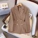 Women's Clothing Slim Fit Women's Fashion Suit Small Suit All Match Temperament Commuter Suit For Ladies For Formal & Casual_ecoleips.com
