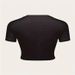 Slim Fit Women's Short T-Shirt Fresh Cute Print European American Summer New Style Cross Border Spot Goods Sexy_ecoleips.com