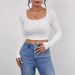 Women's Slim Fit Cropped Vest Sleeveless Sexy Top Stretchy Longline Layering Piece For Spring Summer Fall_ecoleips.com