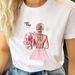Women's Vintage Letter Print Summer Urban Girl Top_ecoleips.com