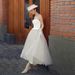 Wedding Dress – Strapless Empire Waist Ball Gown With Floral Lace & Champagne Ombré Skirt (Perfect For Garden Elopements & Destination Weddings)_ecoleips.com