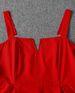 Plus Size Women Elegant Party Sling Light Dress For New Year Clothes, For Thanksgiving Maxi Women Outfit_ecoleips.com