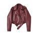 K Retro Leather Jacket, Women's Short Style, New Casual, This Year's Popular Motorcycle PU Leather Jacket_ecoleips.com