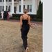 Women Sling Long Dress Pure Desire Style Slim Waist Corset Bone Tight Fitting Spicy Girl Bodycon Maxi Dress_ecoleips.com