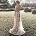 Women’s Clothing Spring New Style Fashion Lady Banquet Wedding Dress Round Neck Long Sleeve Printed Backless Lace Dress_ecoleips.com