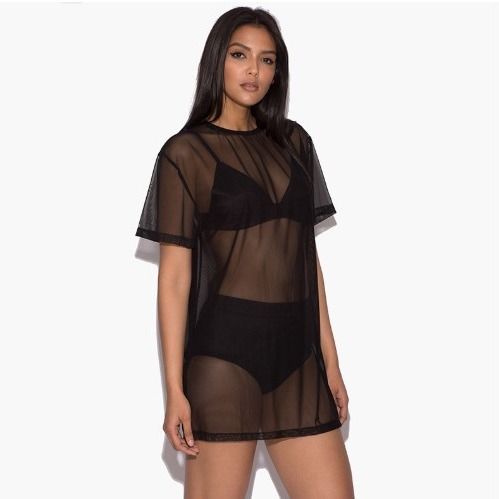 2025 Women Knitted Mini Dress Sexy Summer Female Clothing Evening Ladies Casual Black Dresses_ecoleips.com