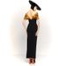 "Elegant Off-Shoulder Bodycon Dress For Women – Slim Fit Long Formal Dress, High Waist, Sexy Party & Evening Gown (Purple/White/Black, S/M/L)"_ecoleips.com
