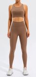 High Waisted Slimming Yoga Suits for Women Beautiful Back Fitness Clothes Tight Fitting Lulu Nude Running Sports_ecoleips.com
