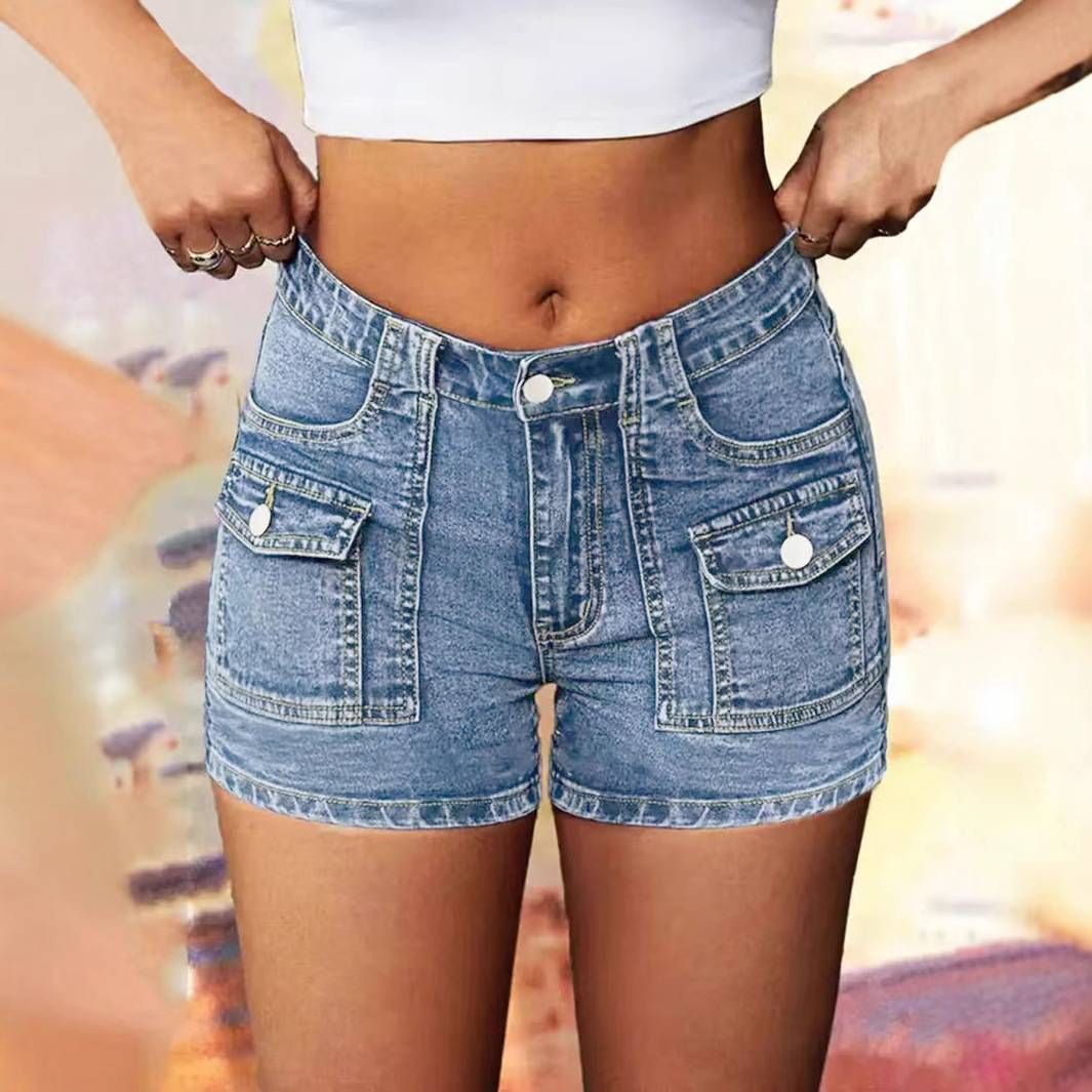Women's Clothing Casual Slim Fit Versatile Jeans_ecoleips.com