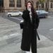 Korean-Style Oversized Trench Coat – Double-Breasted Wool Blend Coat For Petite Women (M-XXXL, 5 Trendy Colors, Office & Campus Chic)_ecoleips.com