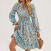 "Bohemian Floral Patchwork Dress – Long Sleeve Boho Chic Maxi Dress For Women, Perfect For Spring & Summer"_ecoleips.com