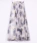 2026 Autumn New Elegant Bohemian Long Printed Chiffon Beach Skirt, Women's Clothing_ecoleips.com