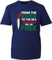 Women's Palestine From The River To The Sea Palestine Will Be Free T-Shirt_ecoleips.com