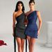 Summer New Style Women's Off-Shoulder Backless Slim Fit Sleeveless Dress European And American Fashion Sexy Clothing_ecoleips.com