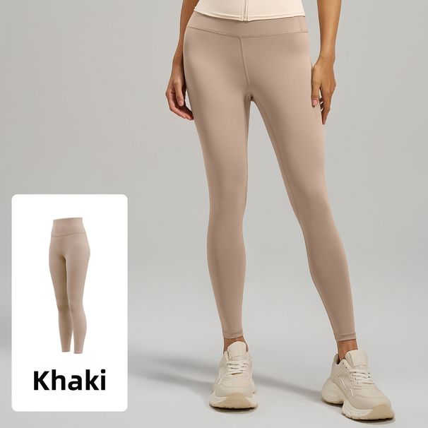 Women's High-Waisted Running Yoga Pants Peach Butt Tummy Control Butt Lifting Seamless Sportswear_ecoleips.com
