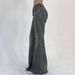 Amazo Europea Ad America Style Ew Vitage Washed Deim Jeas, Slimmig Straight Low-rise Flared Log Pats For_ecoleips.com