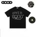 GOOD Brand, Complete Three Labels, Authentic, With Rivet Pearl Logo Embroidery, Three-dimensional Short-sleeve T-shirt,_ecoleips.com