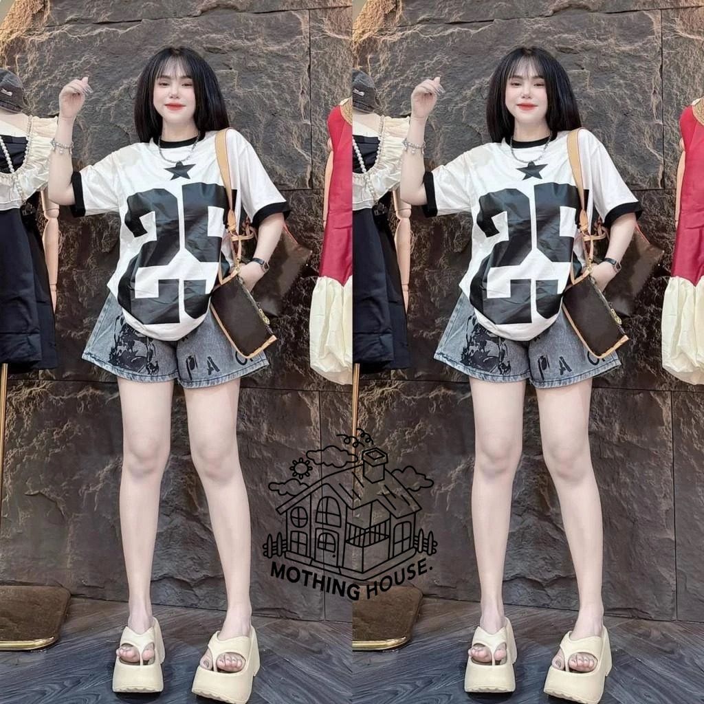 Women's Clothing Women's Retro Sports Jersey Set Short Sleeve Color Block T-Shirt And Milk Silk Wide Leg Shorts Two Piece Summer Outfit_ecoleips.com