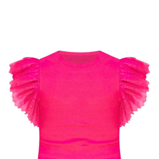 Women's Clothing Knitted Women's T Shirt Lotus Leaf Short Sleeve Casual Women's Round Neck Top_ecoleips.com