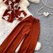 Women's Clothing Style Women's Two Piece Set V Neck Vest And Wide Leg Pants Slim Fit Elegant Look Commuter Style Summer Fashion_ecoleips.com