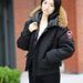 Women's Clothing New Women's Winter Down Jacket – Short Bomber-Style Parka White Duck Down(Windproof & Thickened)_ecoleips.com