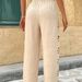 2026 European And American Bohemian Style Side Hollow Embroidered Elastic Waist Loose Draped_ecoleips.com