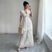 Women’s Clothing Temperament Elegant Lace Hollow Short Sleeved Long Dress Women's Clothing Spring And Summer_ecoleips.com