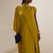 2026 Spring Casual Loose Office Dress Irregular Fashion High Street Long Dresses For Women Ladies O-neck Solid Color Beach Dress_ecoleips.com
