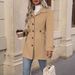 Autumn And Winter Lapel Temperament Slim Mao Ni Coat Girl_ecoleips.com