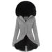 Women's Clothing Cotton Padded Jacket For Women, Long Cotton Padded Jacket, Women's Casual Hooded Coat, Fur Collar, Cotton Padded Jacket_ecoleips.com