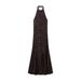 Elegant Long Fishtail Sequined Dress Sexy Banquet Party Women's Clothing_ecoleips.com