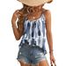 Cross-border Summer New Product: Printed Camisole For Women, Pullover, Loose-fitting, Versatile, Comfortable Tank Top_ecoleips.com