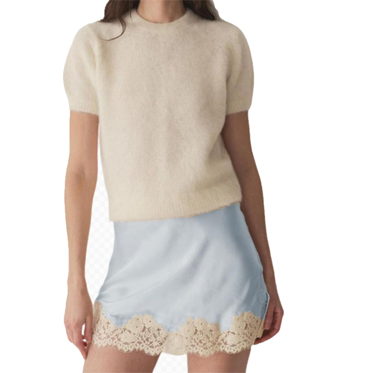 Autumn New Women's Clothing Bodycon Skirt Lace Trim Stylish Elegant Casual American Style For Commuting 2026_ecoleips.com