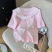 Women's Clothing Design Hollow Shawl Mesh Top T Shirt Ice Silk Sweater_ecoleips.com