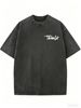 Women's Vintage Inspired Tee, Washed Finish Short Sleeve Casual Fashion Shirt_ecoleips.com
