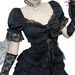 Dark Gothic Subculture Strappy Girl Shirt Sexy Hot Versatile Top for Women New Arrivals_ecoleips.com