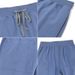 Women's short-sleeved doctor's gown, surgical gown, women's beauty work clothes, men's operating room scrub gown, elastic quick-drying gown_ecoleips.com