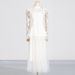 Women's Clothing Temperamental Lady Style Two Piece Suit Summer New Heavy Embroidery Top Long Mesh Skirt Suit For Women_ecoleips.com