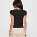TOP Square Neck Inner Top, Summer Y2K Lace-Up Shirt, Waist-Cinching Sweet Lace Women's Clothing_ecoleips.com