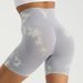 Women's Clothing Summer New Fitness Pants Tied And Bleached High Waisted Three Point Shorts Hip Raising Sports Tie Dyed Yoga Pants_ecoleips.com