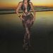 Women's Clothing Sexy Bikini Halter Neck See Through Swimsuit Strap Mesh Bodycon Skirt Hollow Print European And American Fashion_ecoleips.com