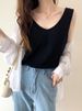 2026 Women Summer Slim Tanks Camis Vest Fashion Casual Sleeveless Ladies Street Tanks Tops Tees Hotsweet_ecoleips.com