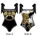 Women's Clothing New Double Sided Retro Printed One Piece Swimsuit_ecoleips.com