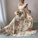 Spring Floral Print Pleated Dress for Women Elegant Short Sleeve A-Line Lightweight And Breathable Trendy Design_ecoleips.com
