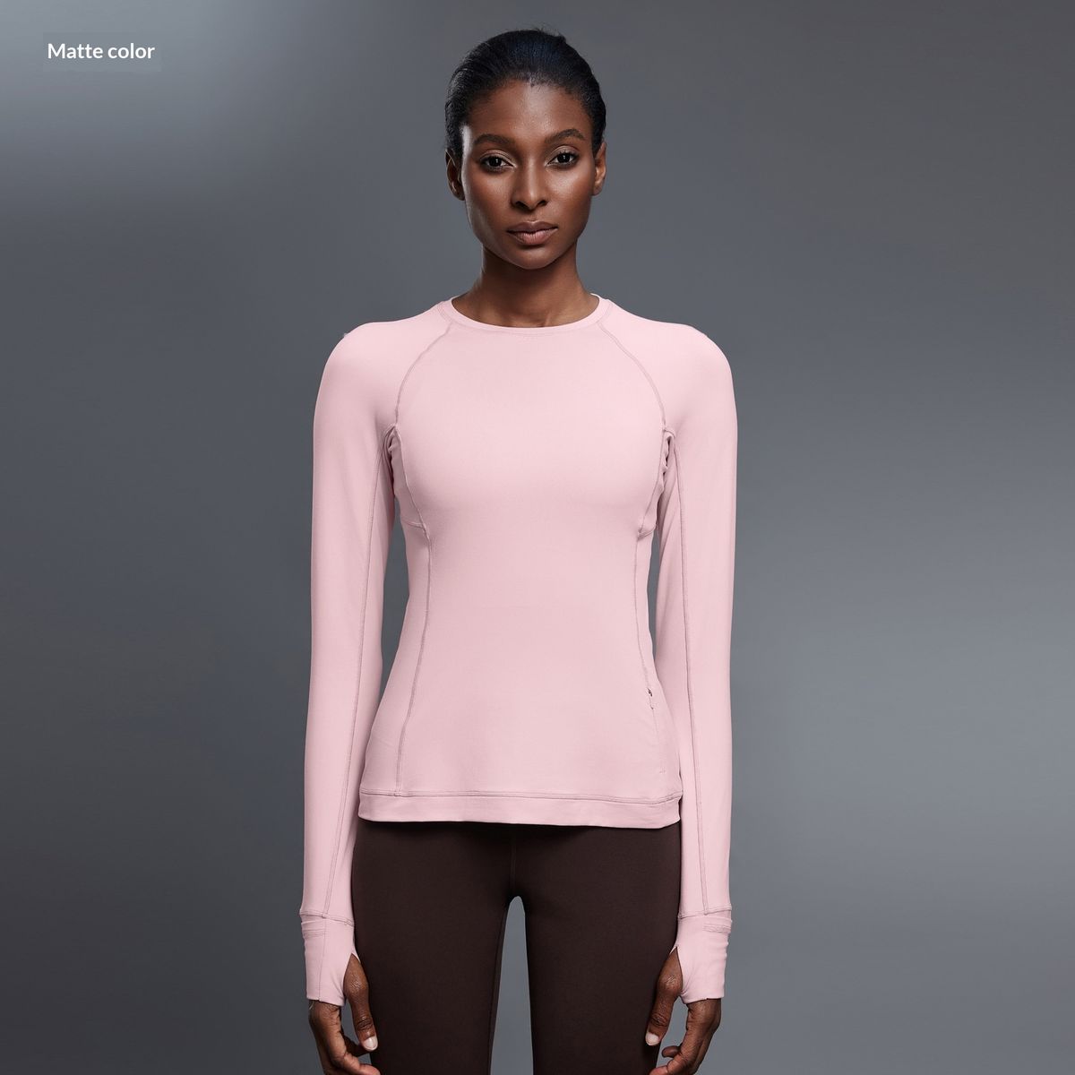Autumn Long Sleeved Yoga Wear, Outdoor Running Fitness Wear, Top With Invisible Pockets, Sports T Shirt, Women's D25149_ecoleips.com