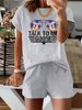 Women’s 2 Piece Outfit Set – Oversized Graphic T-Shirt And Biker Shorts Matching Set, Casual Summer Lounge Tracksuit For Daily Wear-355_ecoleips.com