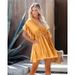 Women's Clothing Crochet Belted Cover-Up Dress - Sexy Backless Beach Tunic With Sun Protection, Lightweight Breathable Rayon Blend_ecoleips.com
