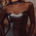 2023 European And American Foreign Trade Women's Nightclub Sexy Black Mesh Patchwork Slim-fit Bodycon Dress_ecoleips.com