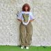 Women's Clothing Casual Fashion Simple Loose Pants Feature Multi Pocket Two Piece Set_ecoleips.com