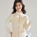 girl Girl Girl 25 Winter New Sports Slim Fit Lightweight Down Jacket Women Short Elastic Knit Patchwork Inner Liner Coat 22716_ecoleips.com